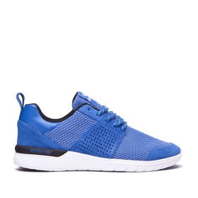 Mens Supra Low Top Shoes SCISSOR Ocean/white | AU-48798